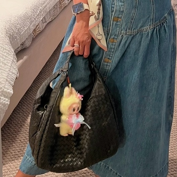 Bottega Veneta Black Hobo Bag Authentic - Picture 11 of 13